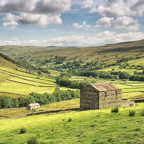 A holiday cottage in the North Yorkshire Moors.