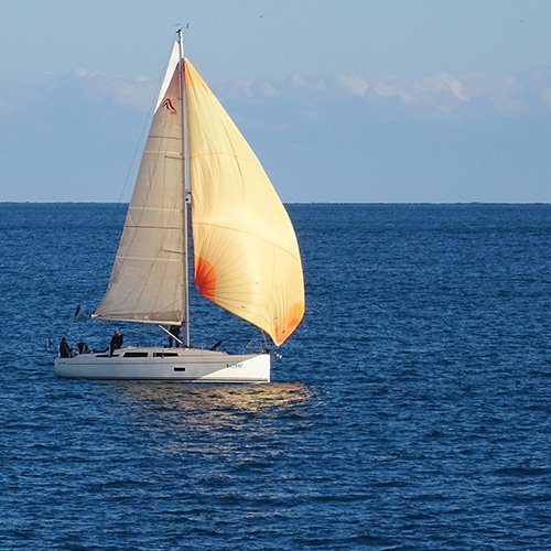 A life on the ocean waves... or pootling around lakes! Sailing lessons would be great fun!